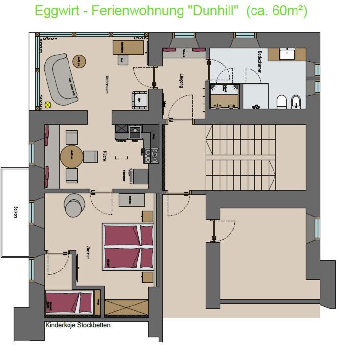 Gasthof Eggwirt Ultimo Bagian luar foto